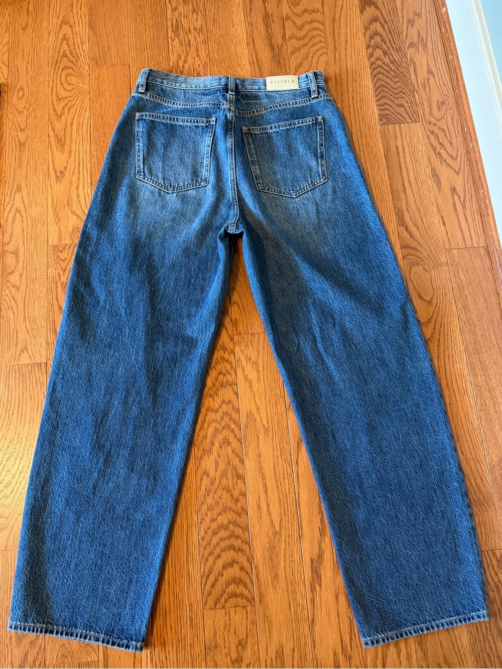 Pistola Women’s Wes Barrel Jeans in Color Premiere View 3